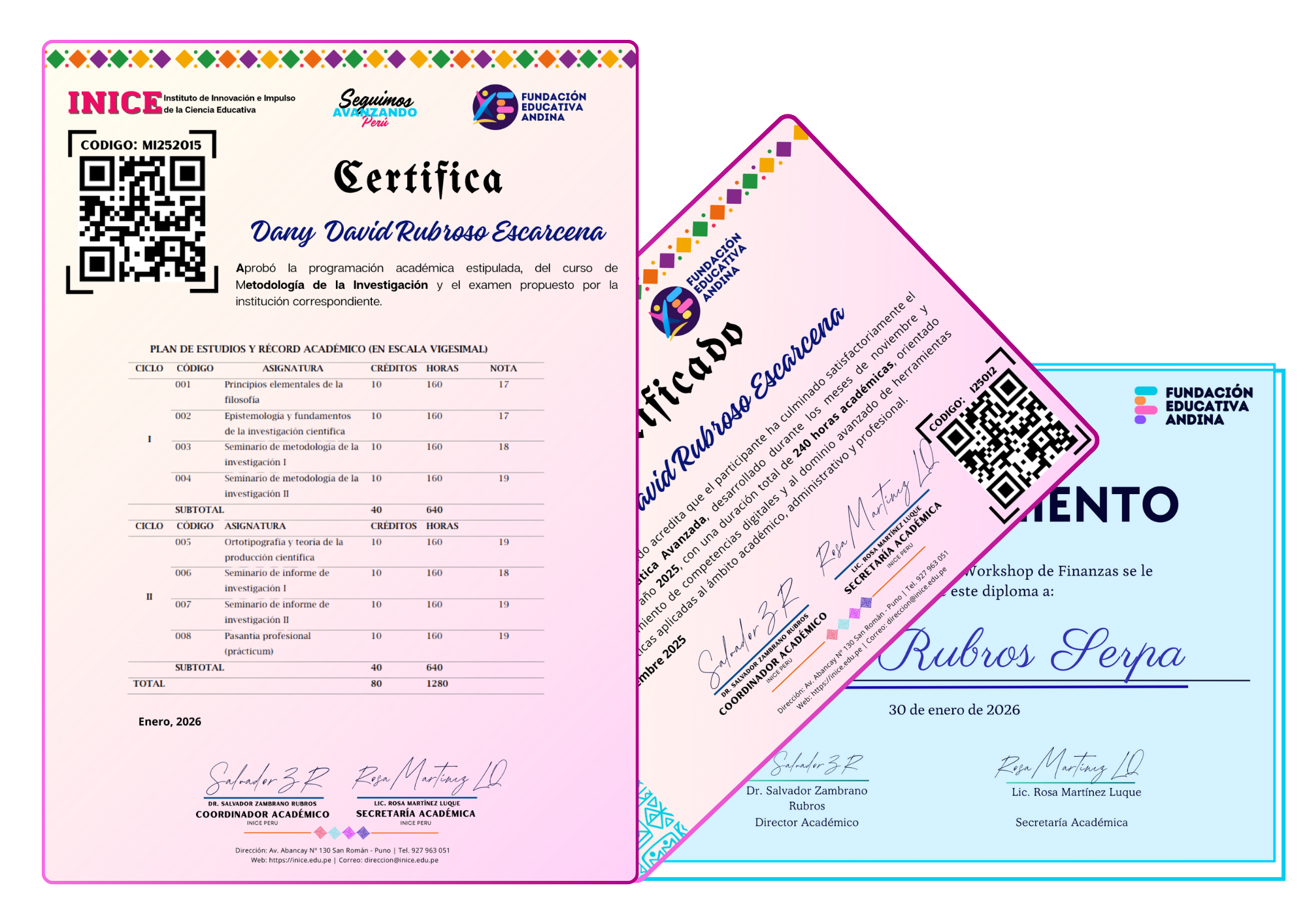 Certificación Digital INICE